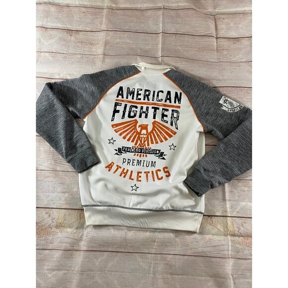 American Fighter Women's Graphic Full Zip Long Sleeve Jacket - Small - Picture 13 of 13